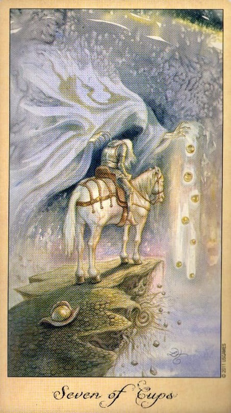 Seven of Cups — Ghosts & Spirits Tarot