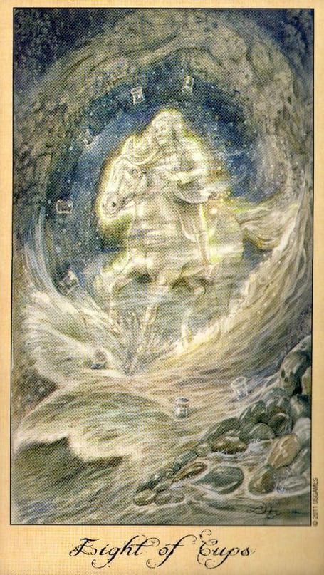 Eight of Cups — Ghosts & Spirits Tarot