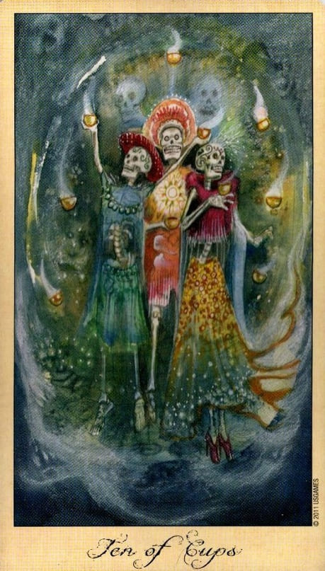 Ten of Cups — Ghosts & Spirits Tarot