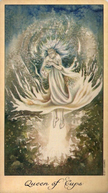 Queen of Cups — Ghosts & Spirits Tarot