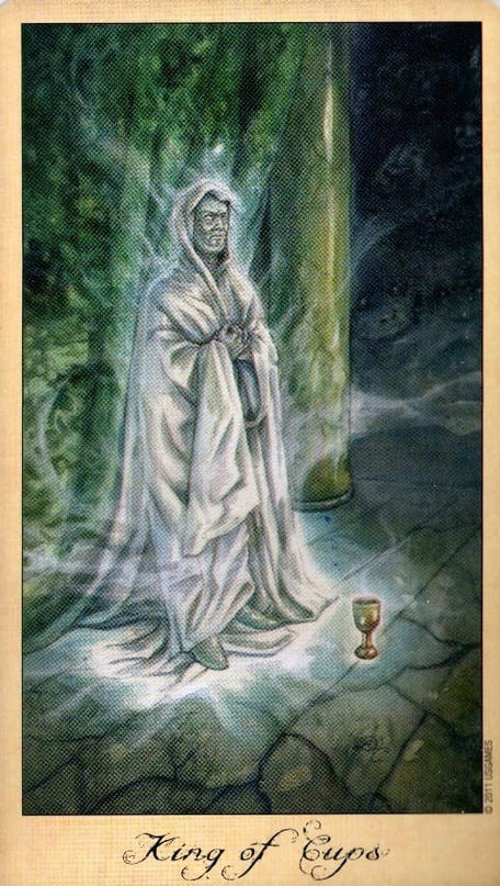 King of Cups — Ghosts & Spirits Tarot