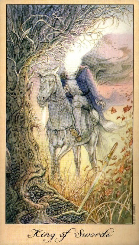 King of Swords — Ghosts & Spirits Tarot