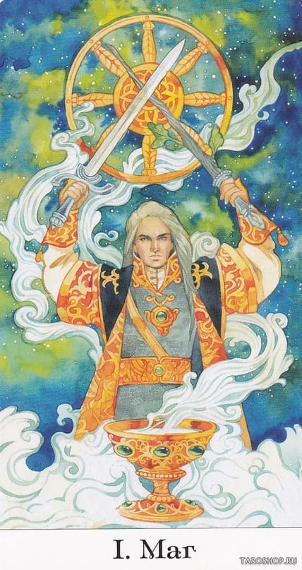 The Magician — Tarot of the Golden Wheel