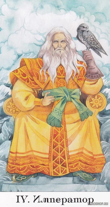 The Emperor — Tarot of the Golden Wheel