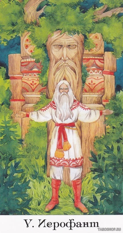 The Hierophant — Tarot of the Golden Wheel