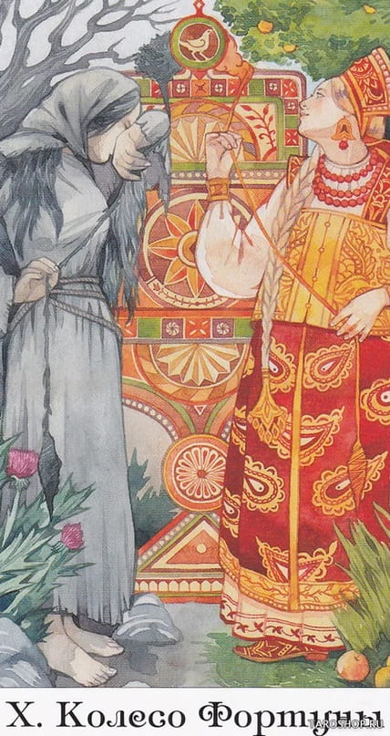 Wheel of Fortune — Tarot of the Golden Wheel