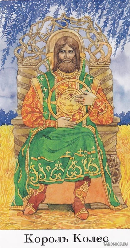 King of Pentacles — Tarot of the Golden Wheel