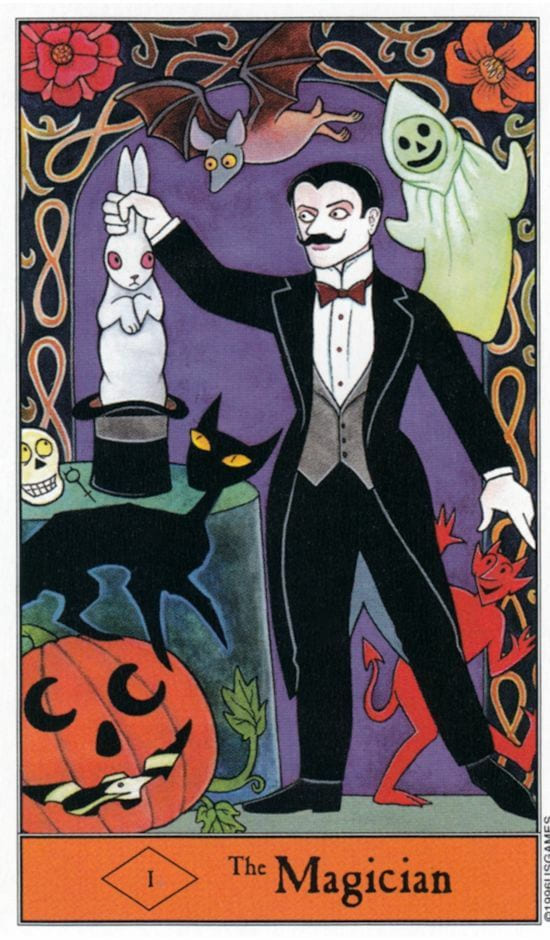 The Magician — Halloween Tarot