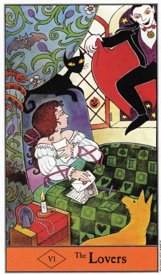 The Lovers — Halloween Tarot