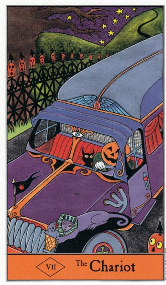 The Chariot — Halloween Tarot