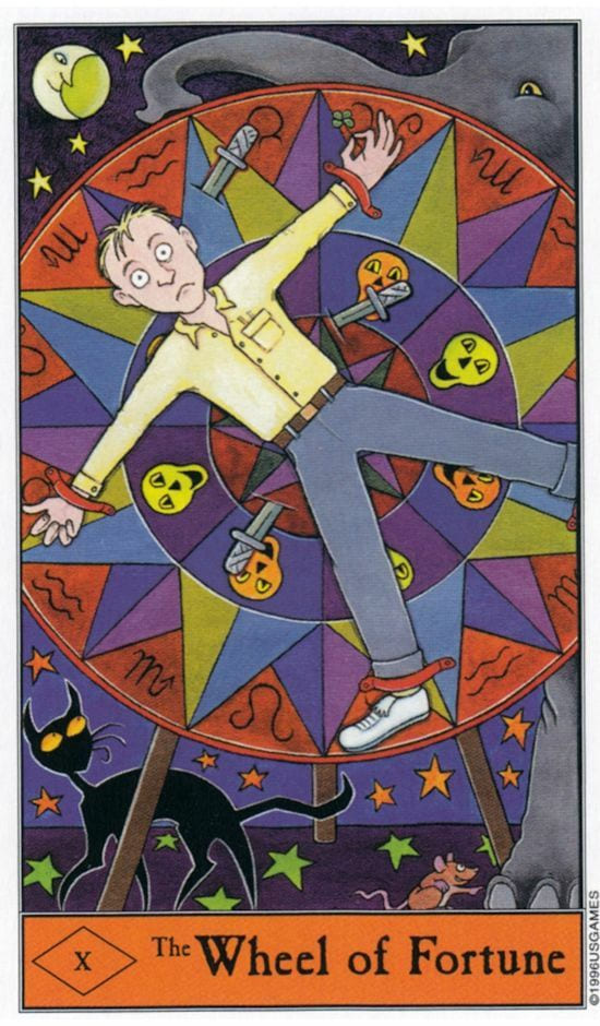 Wheel of Fortune — Halloween Tarot