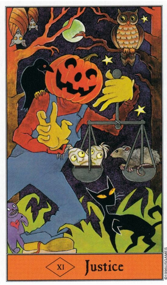 Justice — Halloween Tarot