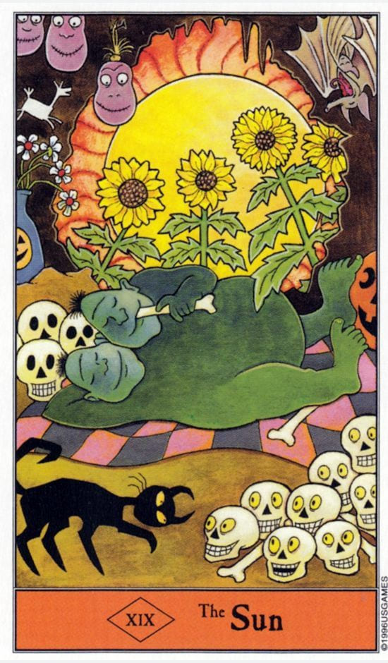 The Sun — Halloween Tarot