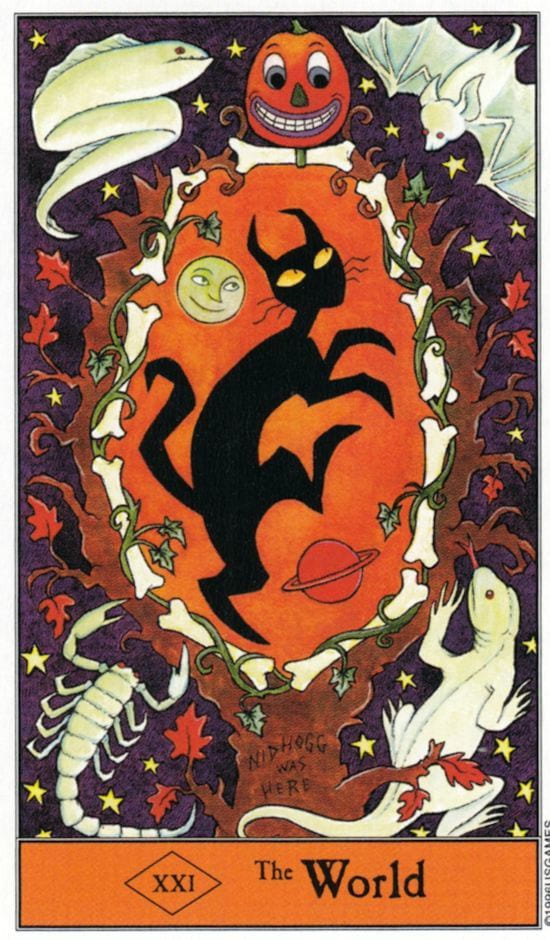 The World — Halloween Tarot