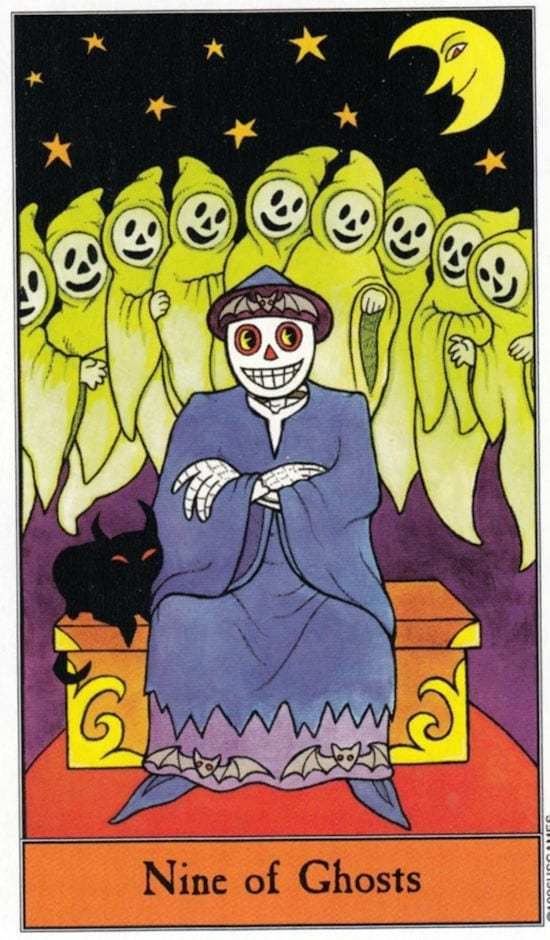 Nine of Cups — Halloween Tarot