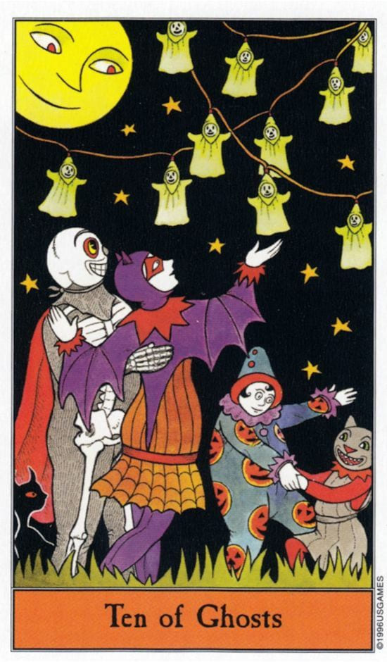 Ten of Cups — Halloween Tarot