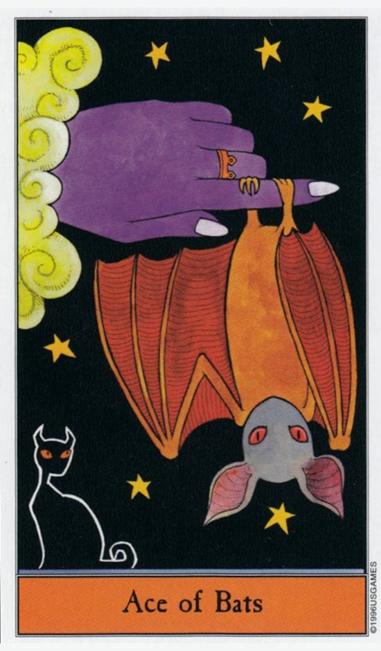 Ace of Swords — Halloween Tarot