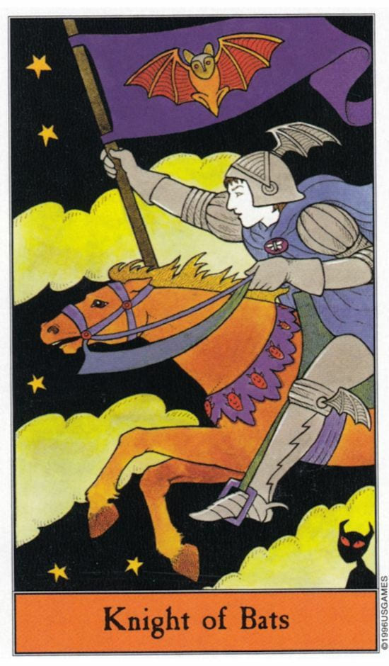 Knight of Swords — Halloween Tarot