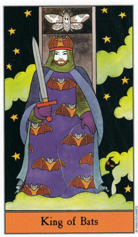King of Swords — Halloween Tarot