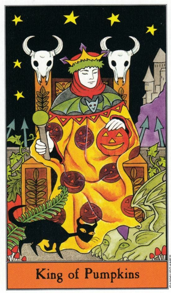 King of Pentacles — Halloween Tarot