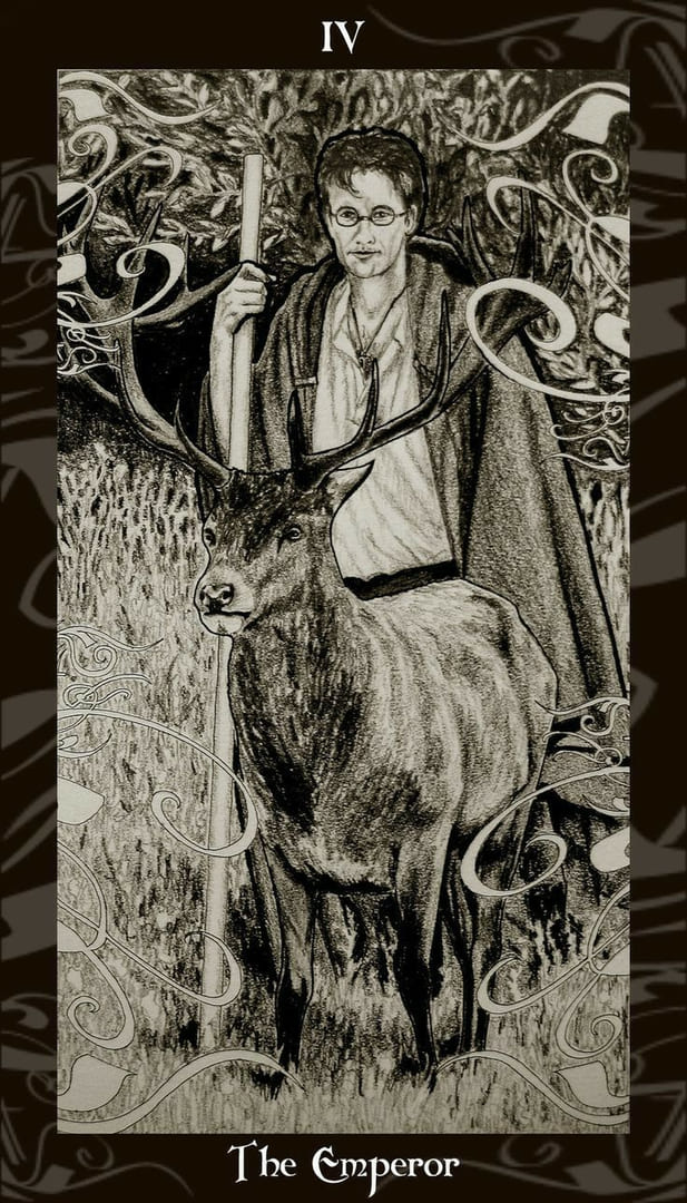 The Emperor — Harry Potter Tarot