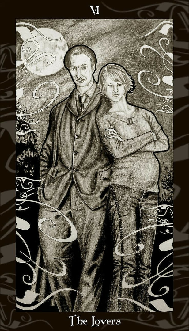 The Lovers — Harry Potter Tarot