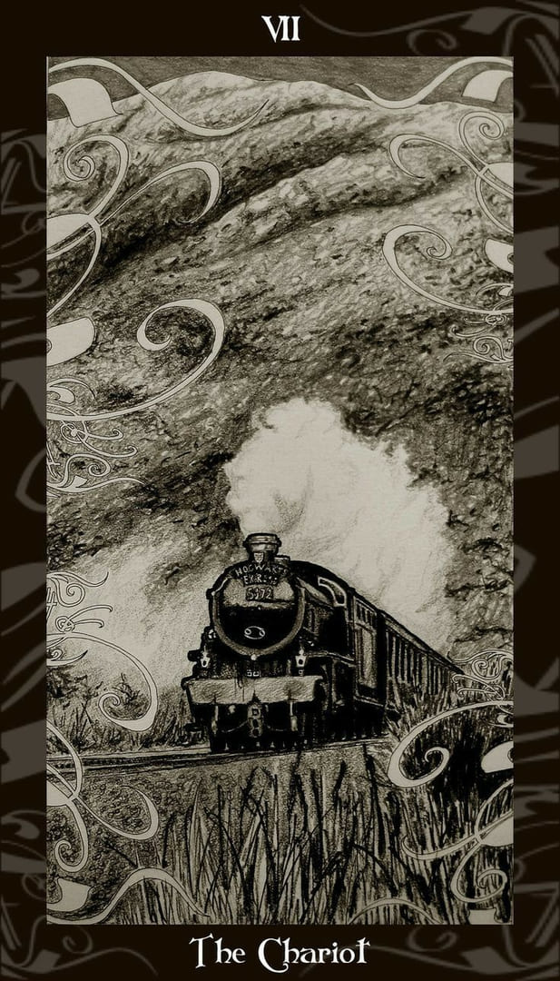 The Chariot — Harry Potter Tarot
