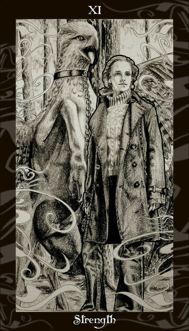 Strength — Harry Potter Tarot