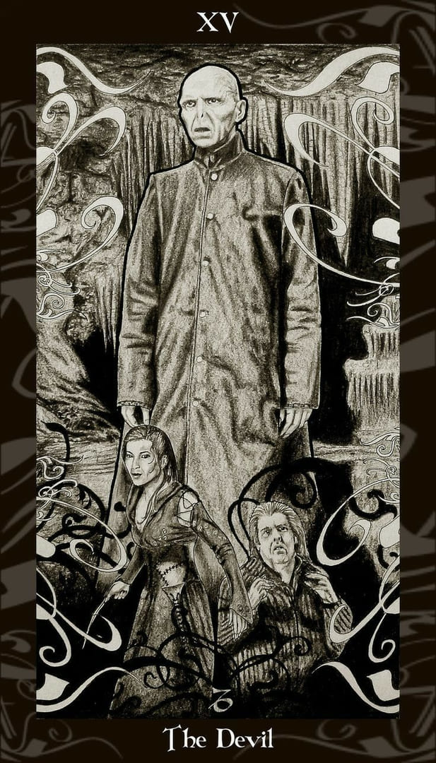 The Devil — Harry Potter Tarot