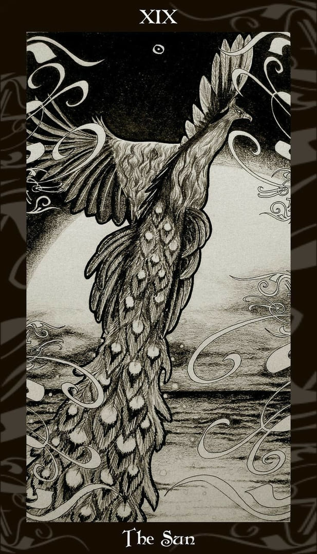 The Sun — Harry Potter Tarot