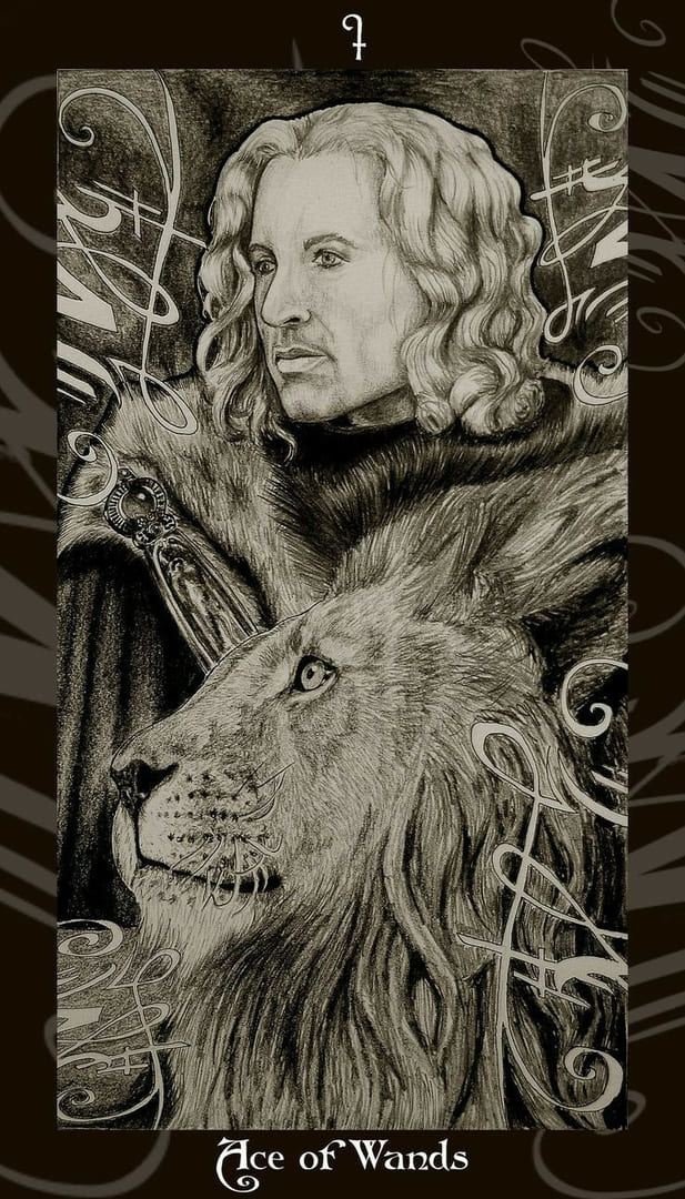 Ace of Wands — Harry Potter Tarot