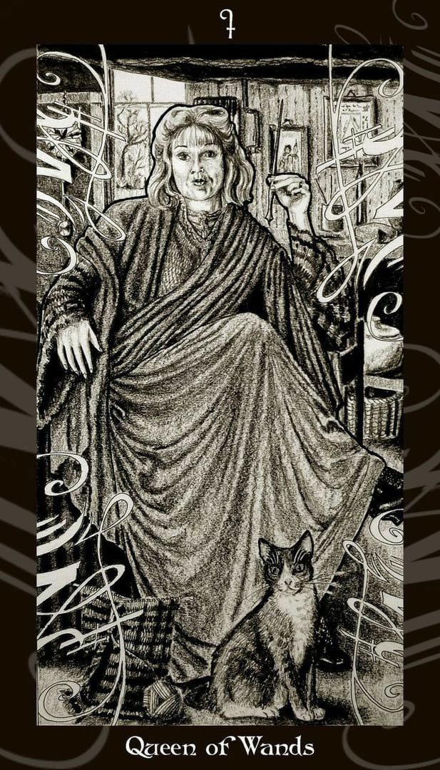Queen of Wands — Harry Potter Tarot