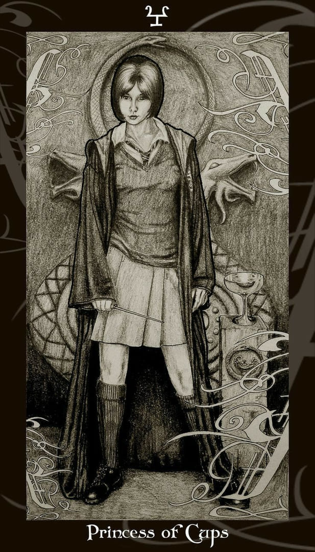 Page of Cups — Harry Potter Tarot