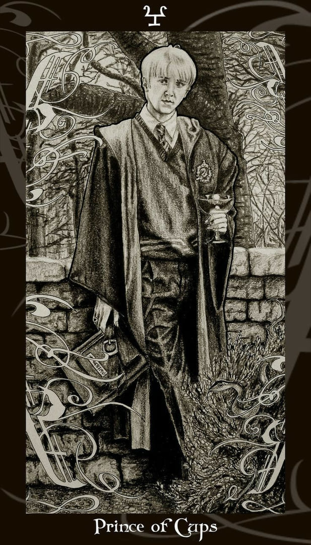 Knight of Cups — Harry Potter Tarot
