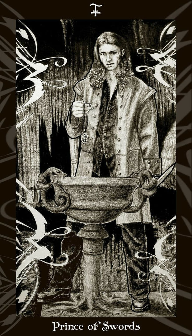 Knight of Swords — Harry Potter Tarot