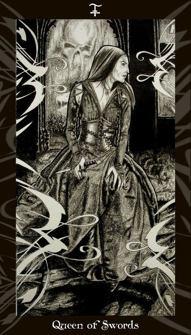 Queen of Swords — Harry Potter Tarot