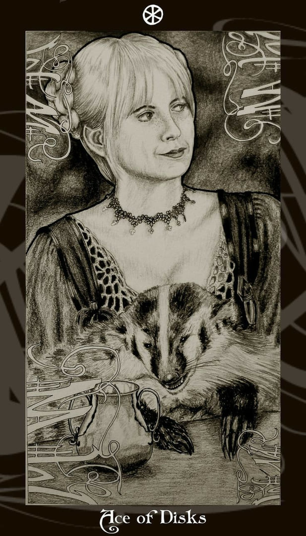 Ace of Pentacles — Harry Potter Tarot