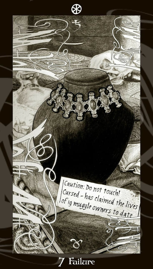 Siete de Oros — Tarot de Harry Potter