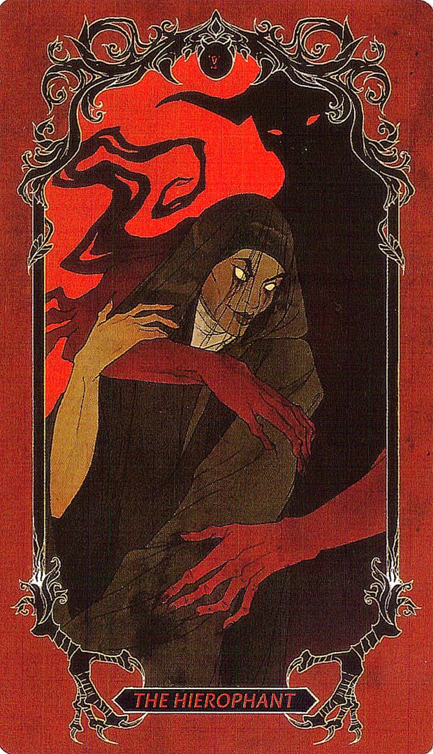 The Hierophant — Horror Tarot