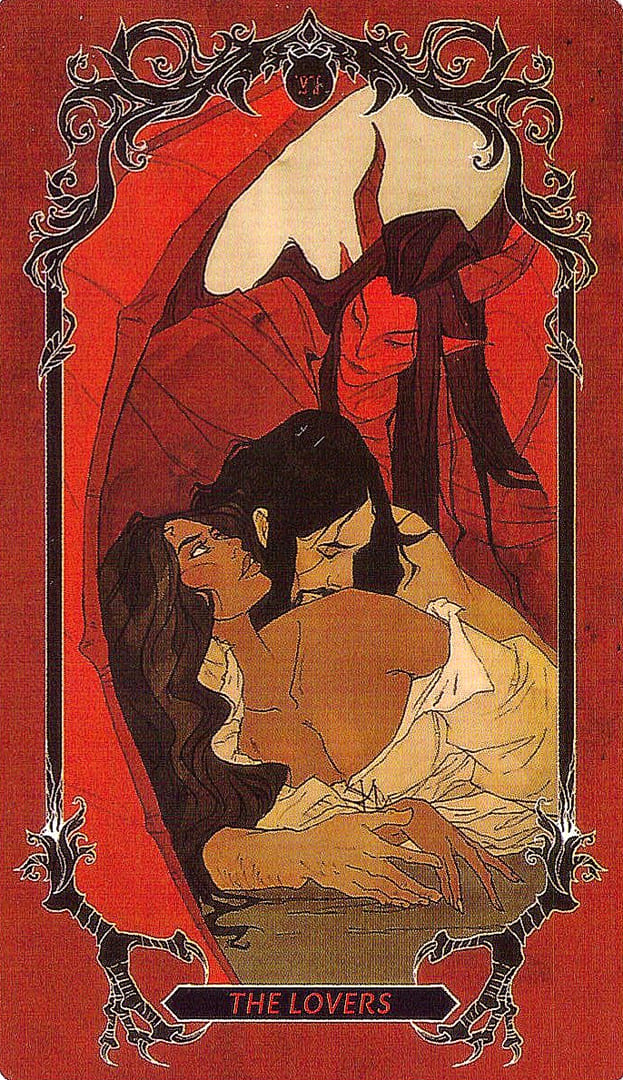 Los Enamorados — Horror Tarot