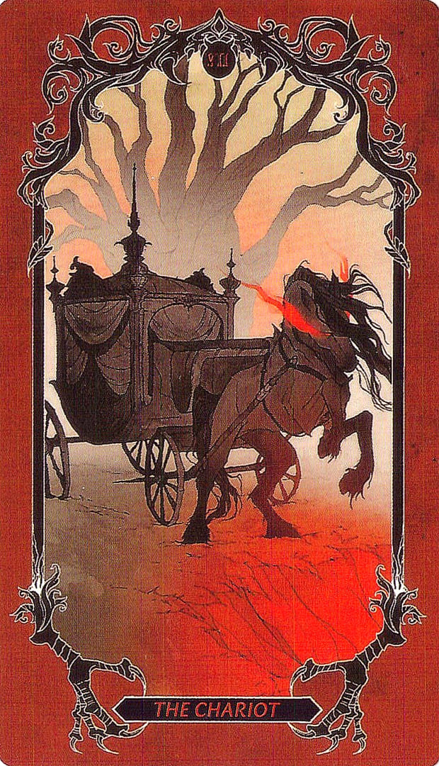The Chariot — Horror Tarot