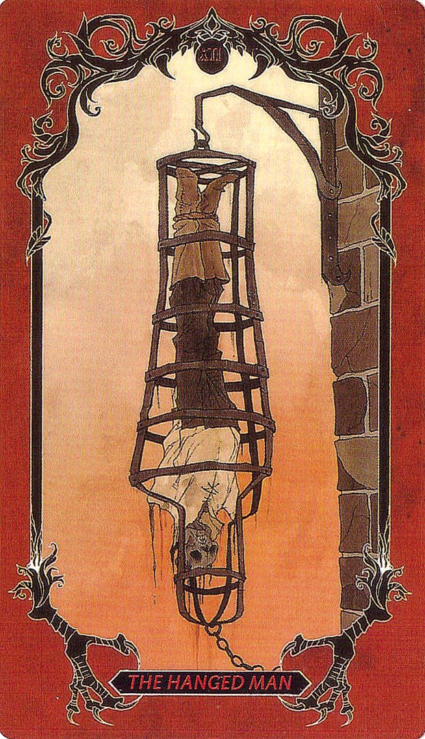 The Hanged Man — Horror Tarot