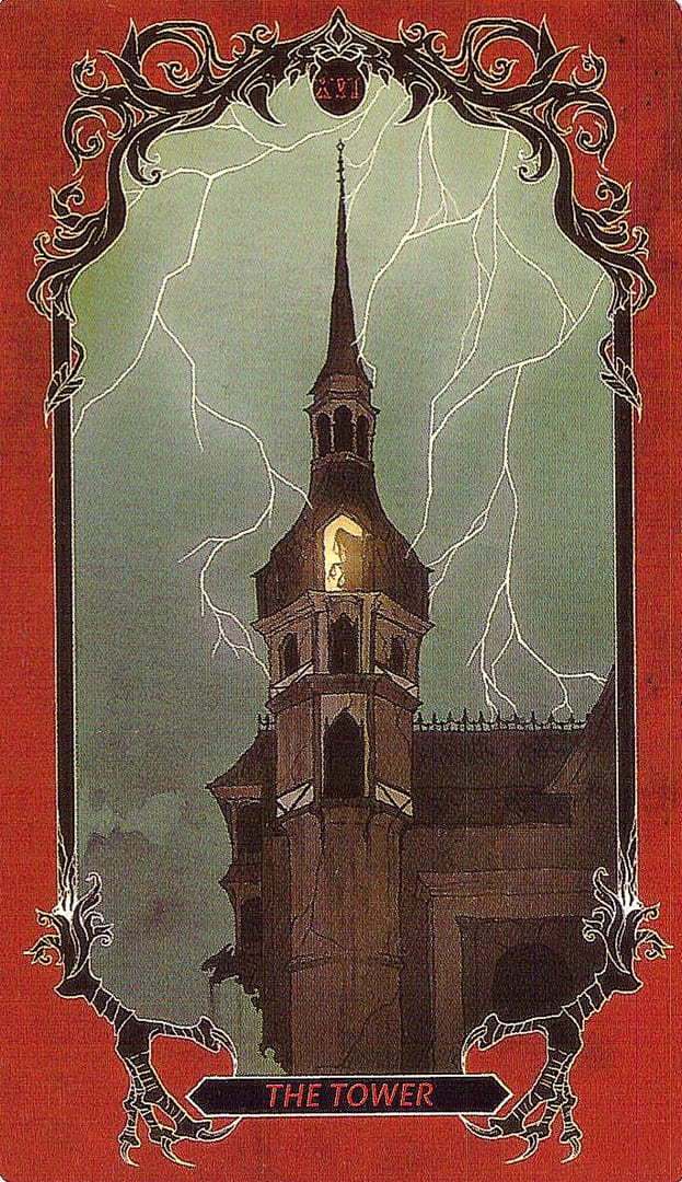 The Tower — Horror Tarot