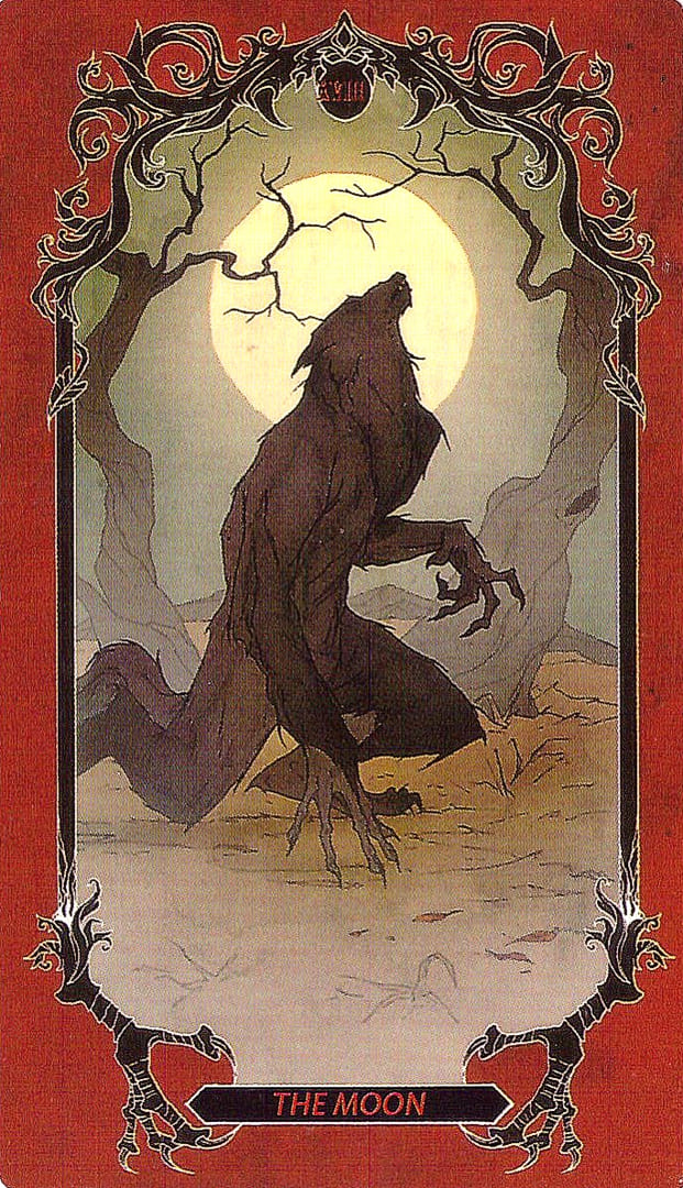 The Moon — Horror Tarot