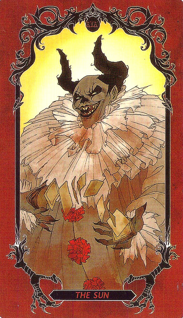 The Sun — Horror Tarot