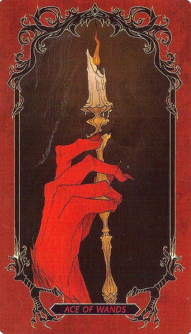 Ace of Wands — Horror Tarot