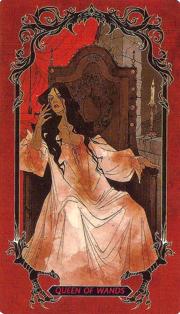 Queen of Wands — Horror Tarot