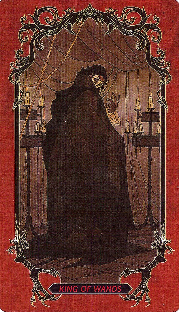 King of Wands — Horror Tarot