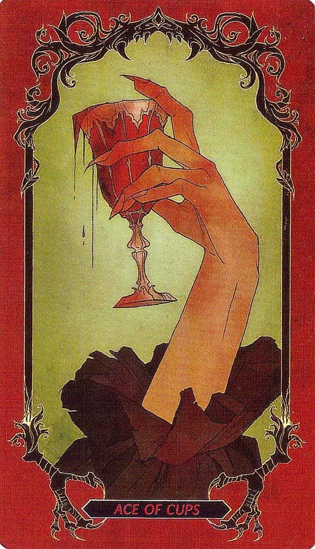 As de Copas — Horror Tarot