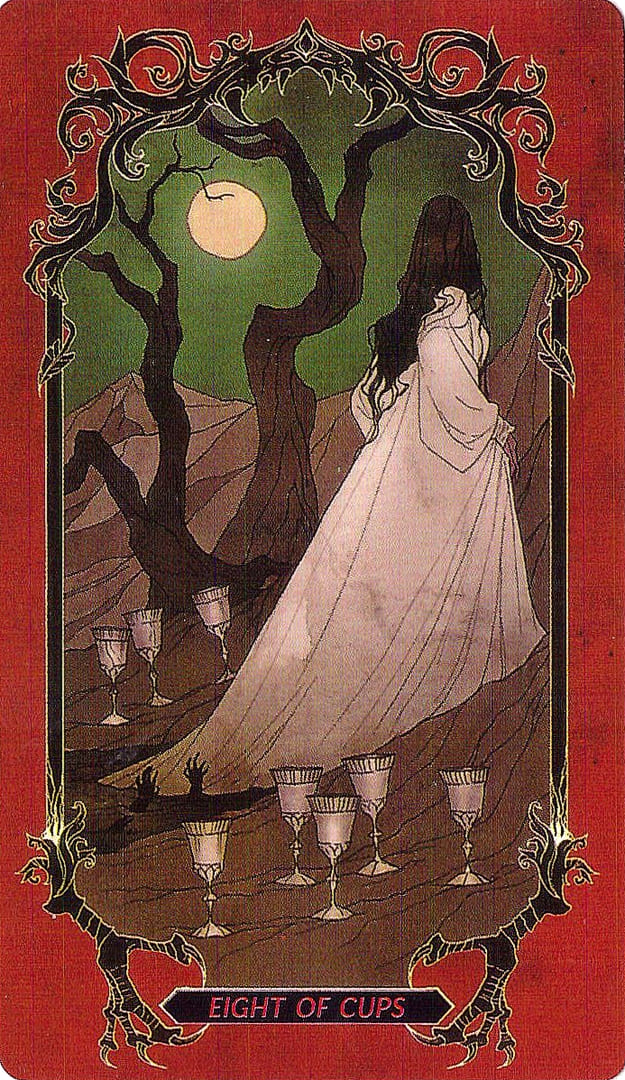 Eight of Cups — Horror Tarot
